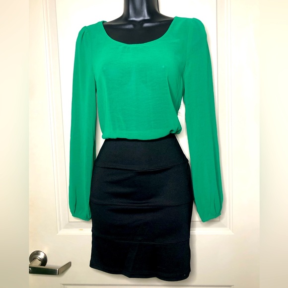 Lucky Green Boss Lady Dress - Picture 3 of 8